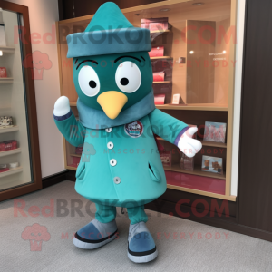 Teal Candy Box mascotte...