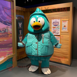 Teal Candy Box mascotte...