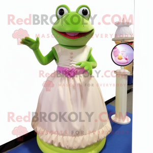 Cream Frog maskot kostume...