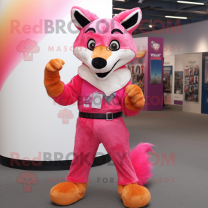 Costume de mascotte Pink...