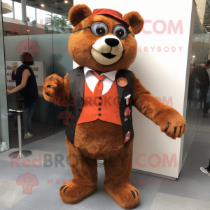 Rust Bear maskot...