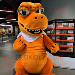 Orangefarbener T-Rex...