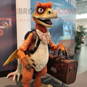 Rust Utahraptor mascotte...