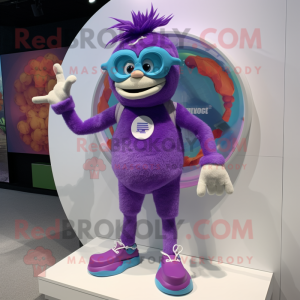 Purple Wrist Watch mascotte...