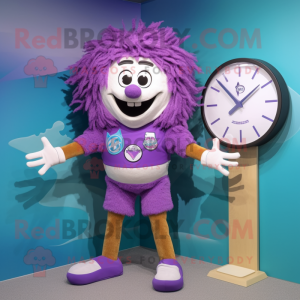 Purple Wrist Watch mascotte...