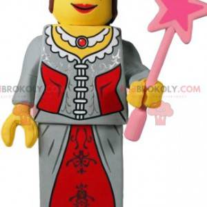 Mascote da princesa playmobil. Fantasia de princesa -