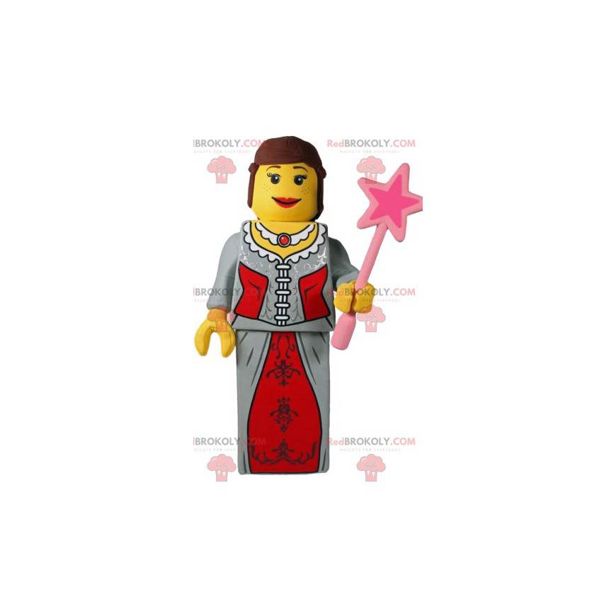 Mascotte playmobil de princesse. Costume de princesse -