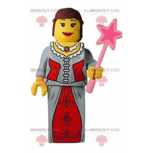 Mascotte playmobil de princesse. Costume de princesse -