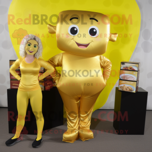 Gold Candy Box maskot...