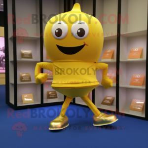 Gold Candy Box maskot...