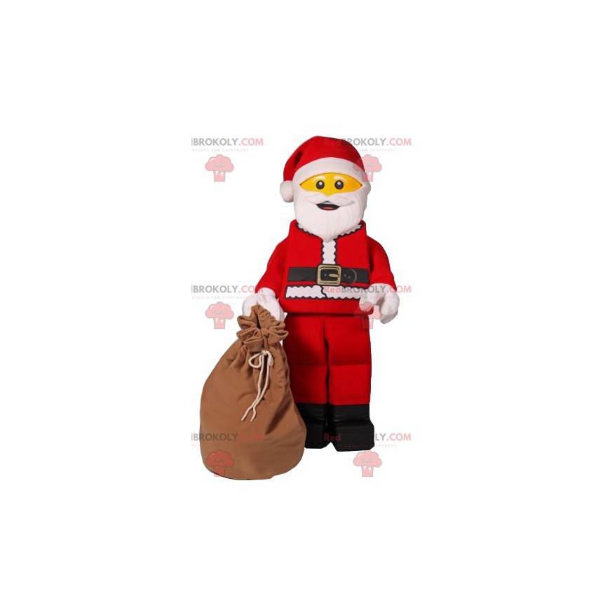 Kerstman playmobil mascotte. Santa kostuum - Redbrokoly.com