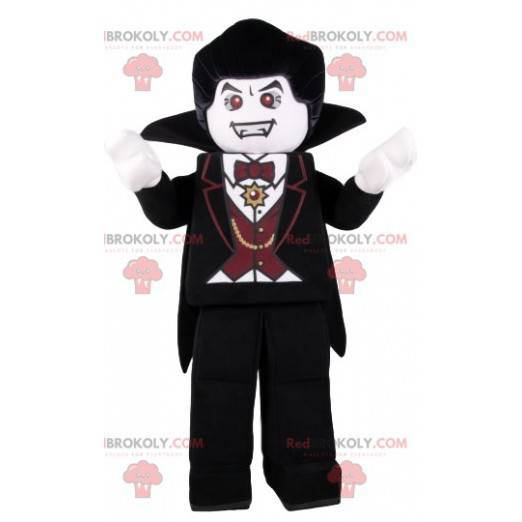 Playmobil vampire mascot in costume. Vampire costume -