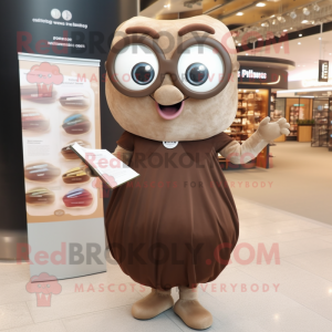 Brown Oyster mascotte...