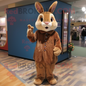 Brown Rabbit mascotte...