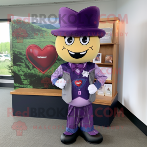 Purple Heart maskot kostume...