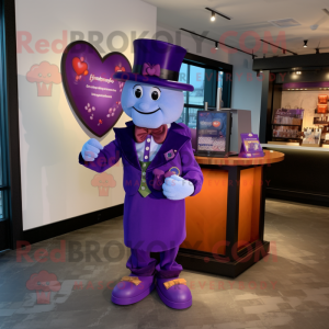 Purple Heart mascotte...