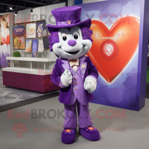 Purple Heart mascotte...