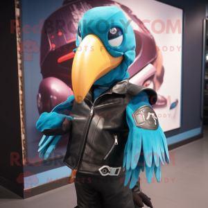 Cyan Toucan mascotte...