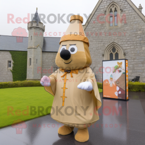 Tan Irish Castle mascotte...