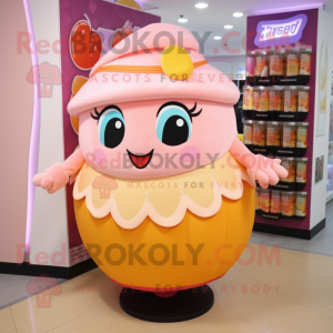 Postava maskota Peach Candy...