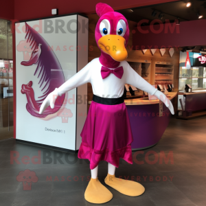 Magenta Swans mascotte...