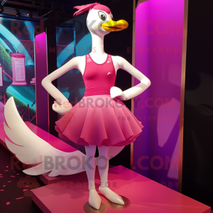 Magenta Swans mascotte...