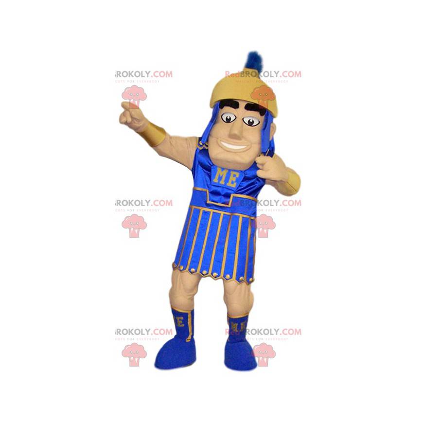 Romeinse krijger mascotte. Romeins krijger kostuum. - Romeinse krijger mascotte. Romeins krijger kostuum. -