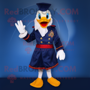 Navy Muscovy Duck mascotte...