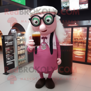Roze Guinness mascotte...