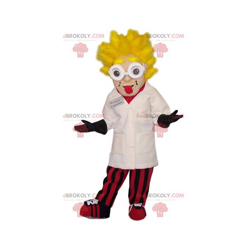 Maskottchen Dr. Emmett Brown, Charakter aus Zurück in die Maskottchen Dr. Emmett Brown, Charakter aus Zurück in die