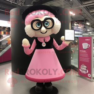 Rosa Guinness maskot drakt...