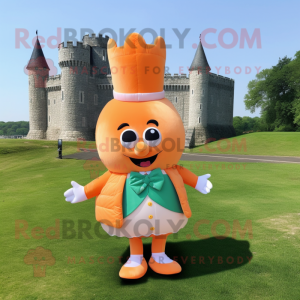 Peach Irish Castle maskot...