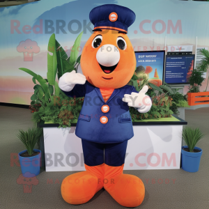 Navy Carrot mascotte...