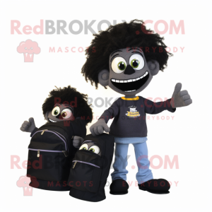 Black Champagne mascotte...