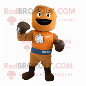 Rost boxningshandske maskot...