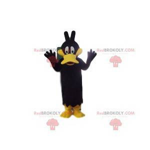 Mascote Daffy Duck, personagem famoso do Looney Tunes -