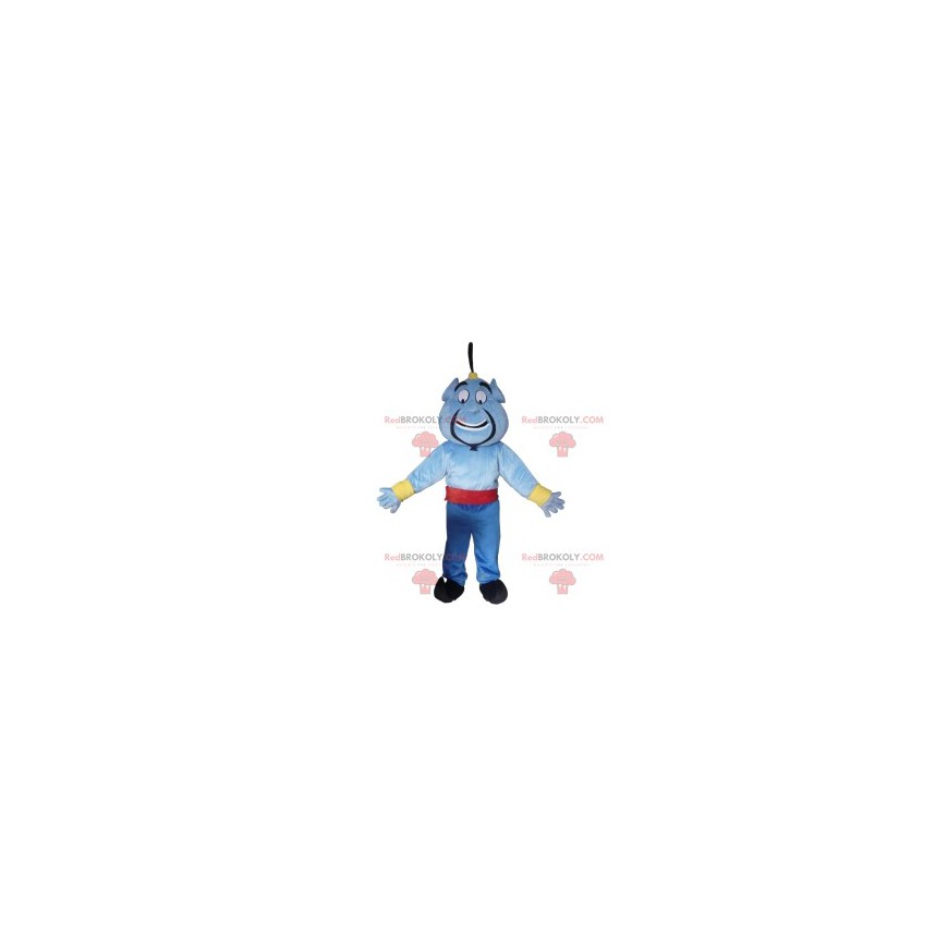 Mascot of the Blue Genie of Aladdin. Genie Costume - Mascot of the Blue Genie of Aladdin. Genie Costume -