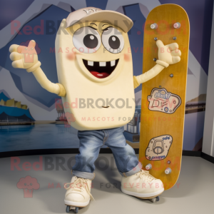 Creme Skateboard maskot...