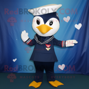 Navy Arrow Of Love maskot...