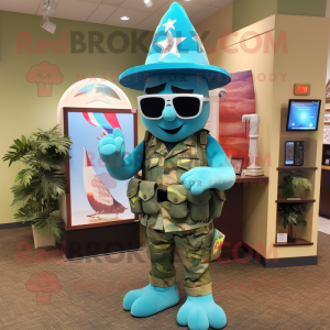 Turquoise American Soldier...
