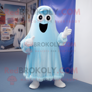 Sky Blue Ghost mascotte...