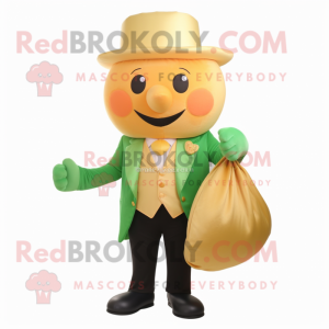 Peach Pot Of Gold maskot...