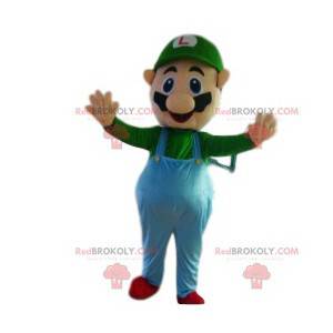 Mascot Luigi, companion of Mario Bros - Redbrokoly.com