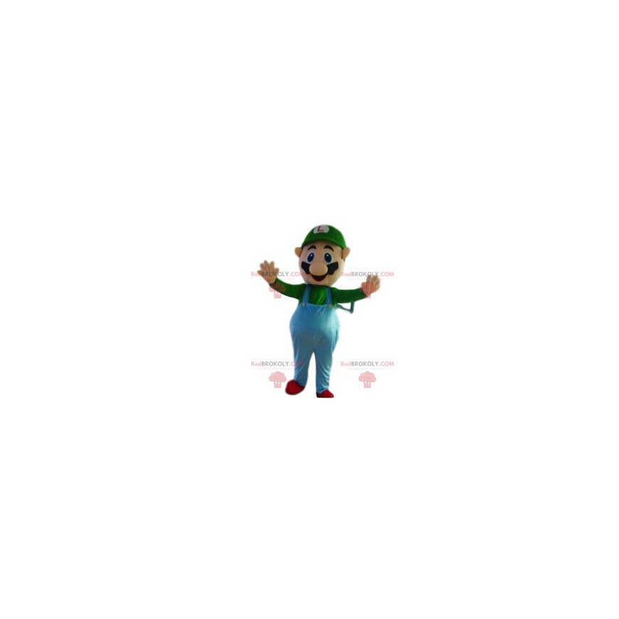 Mascot Luigi, ledsager af Mario Bros - Redbrokoly.com