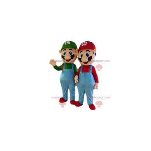Mascot Luigi, ledsager af Mario Bros - Redbrokoly.com