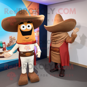 Brown Fajitas mascotte...