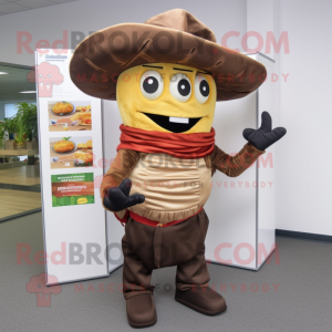 Brown Fajitas mascotte...