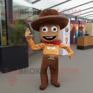 Brown Fajitas mascotte...