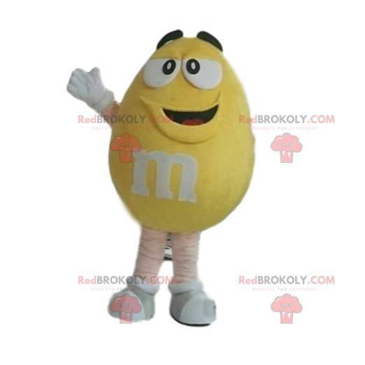 Mascotte de M&M'S jaune super joyeux! - Redbrokoly.com