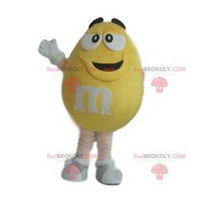 Mascotte de M&M'S jaune super joyeux! - Redbrokoly.com
